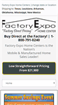 Mobile Screenshot of factoryexpodirect.net