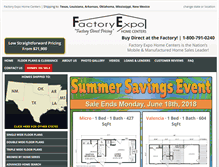 Tablet Screenshot of factoryexpodirect.net